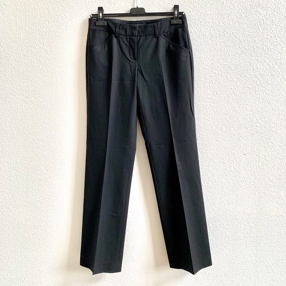 Theory Anaiss Black Slacks Sz 2 - Picture 1 of 5
